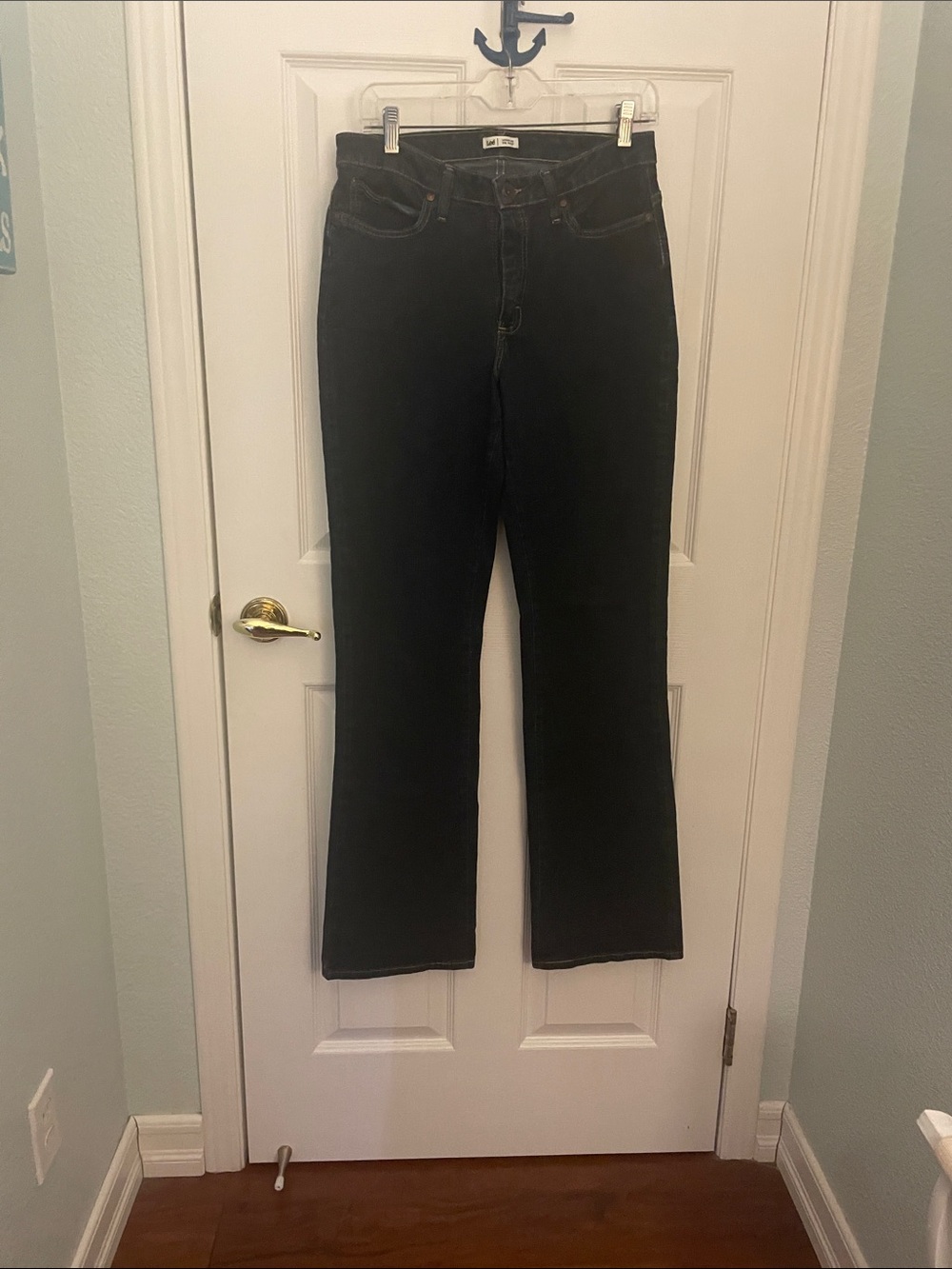 Lee Classic High-Rise Dark Denim Women's Jeans 10L
